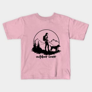 Outdoor lover Kids T-Shirt